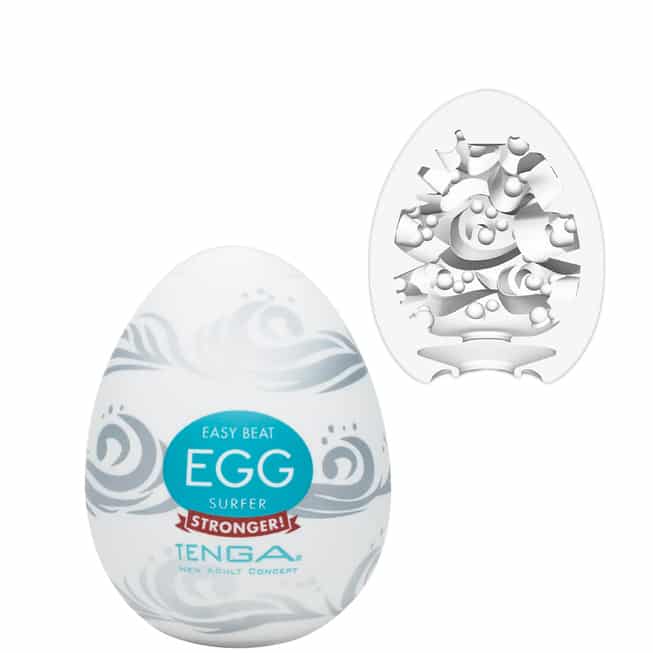 Tenga Egg Hard-Boiled Surfer Trứng Siêu Mịn Bền Bỉ