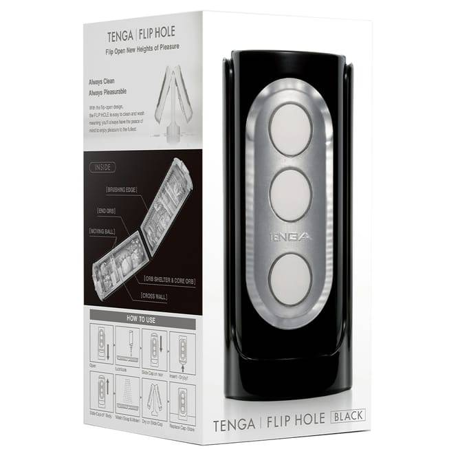 Tenga Flip Hole Đen Siêu Nội thất Độc Đáo