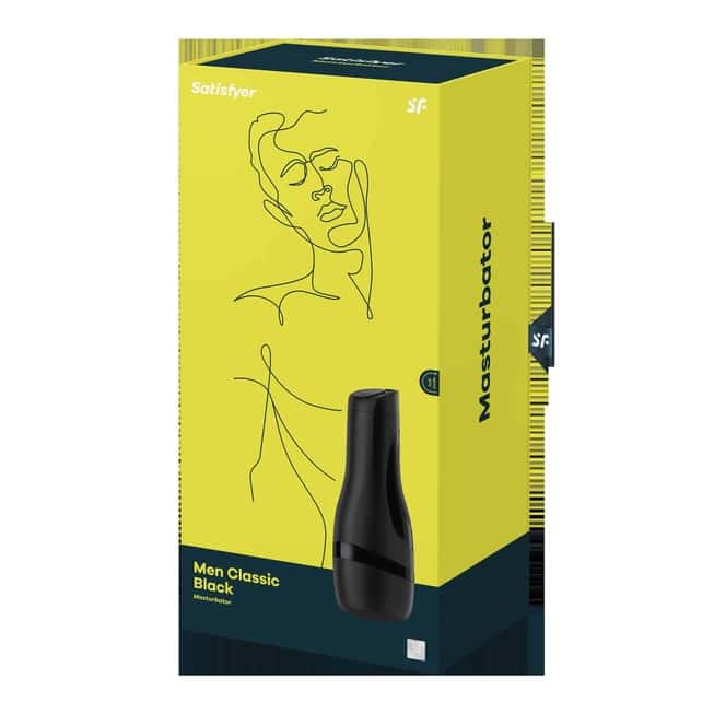 Satisfyer Men Classic Thủ Dâm Nam Đen Siêu Mềm