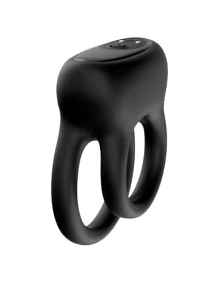 Vibro Ring Duality Đen Kẹp Trứng Siêu Cường Đôi Bên[dochoius]​