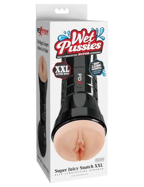 PipeDream Wet Pussy XXL Masturbator Tự Bôi Trơn Chân Thực Siêu Lớn