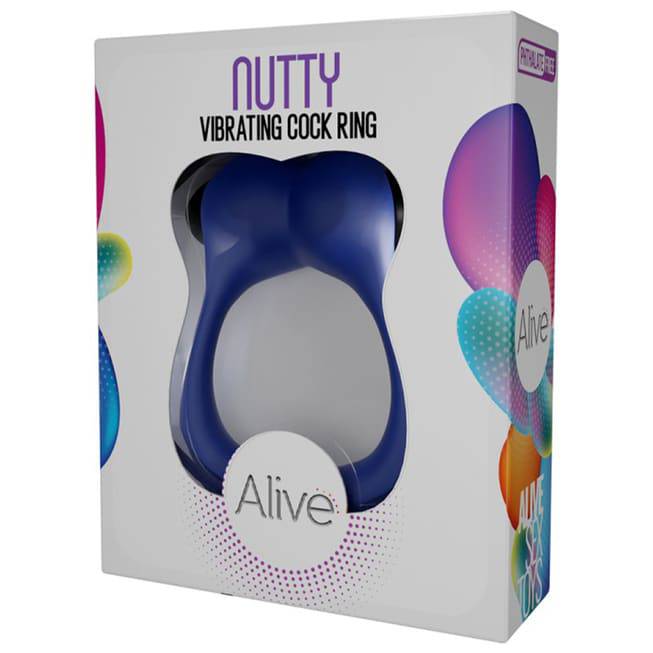 Adrien Lastic Alive Nutty Cock Ring Xanh Rung Cứng Dài