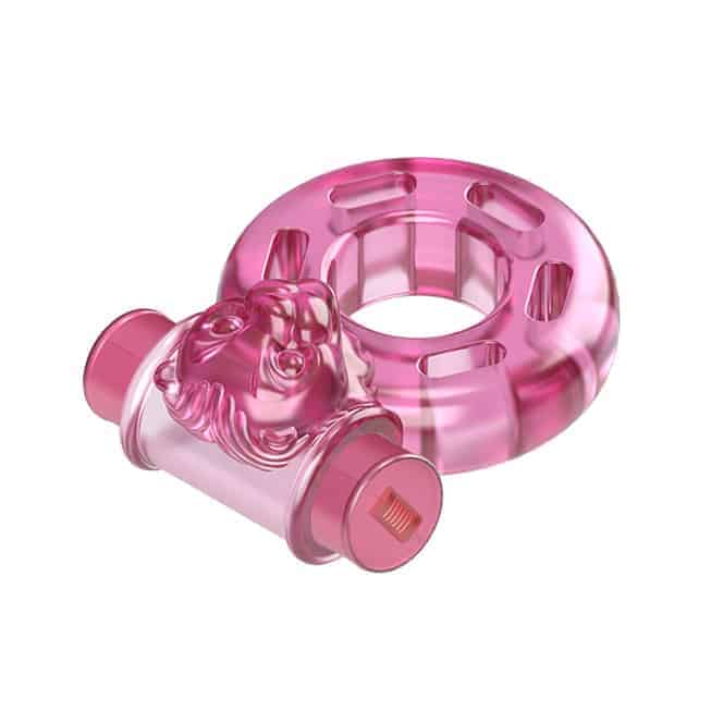 Baile Vibro Ring Hồng Kéo Dài Siêu Rung