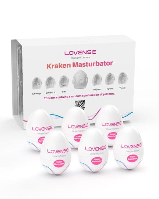 Bộ 6 Lovense Kraken Masturbator TPE Siêu Mịn Thỏa Mãn