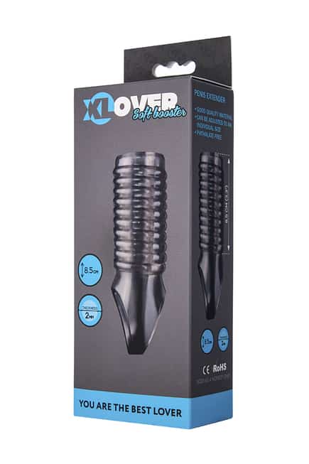 Toyfa XLover Sleeve Đen Ribs Bắt Bóng Dày Siêu Chặt