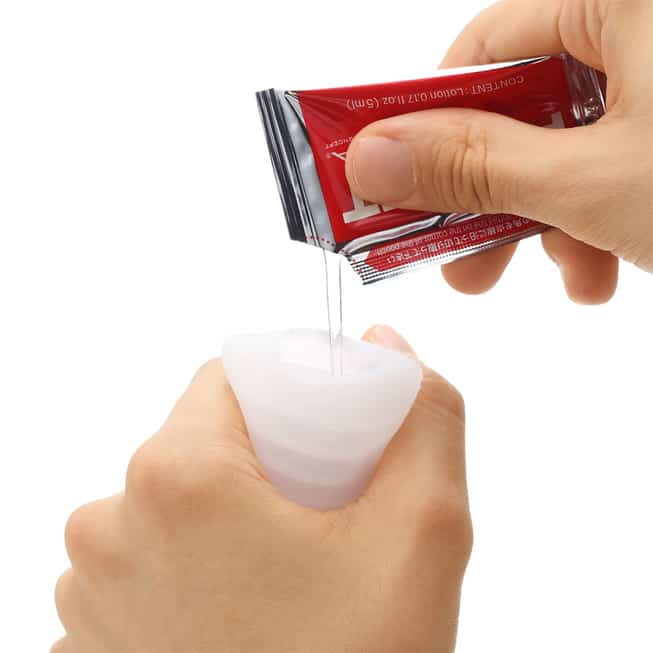 Tenga Pocket Crystal Mist Masturbator Xanh Siêu Nhỏ