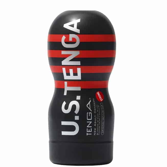 Tenga US Vacuum Cup Strong Đen Siêu Hút Mạnh 18cm