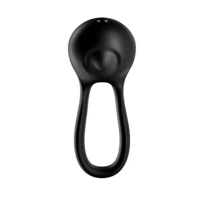 Vibro Ring Satisfyer Majestic Đen Kích Thích Đôi