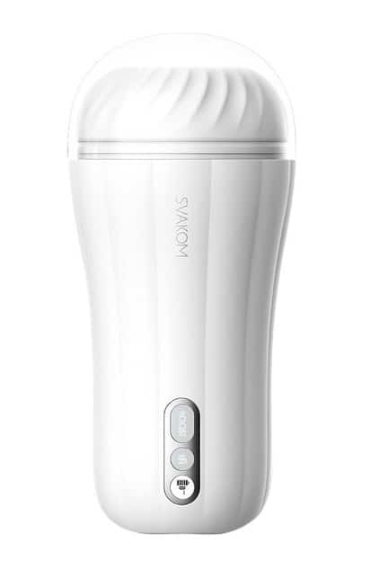 Vibro Masturbator Svakom Robin Trắng Mút Sâu