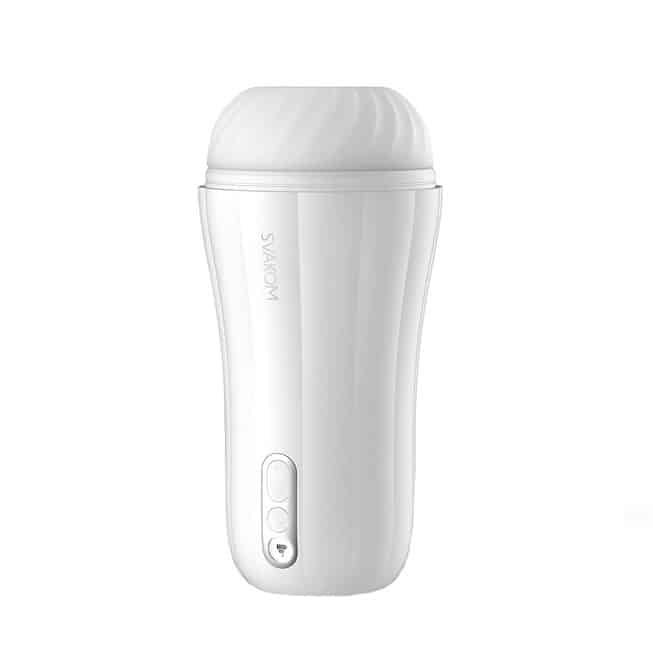 Vibro Masturbator Svakom Robin Trắng Mút Sâu
