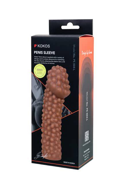 Penis Sleeve Kokos 004 L 16.5cm Kéo Dài Siêu Thật
