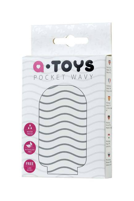 Masturbator Toyfa Wavy trắng siết chặt cực khoái
