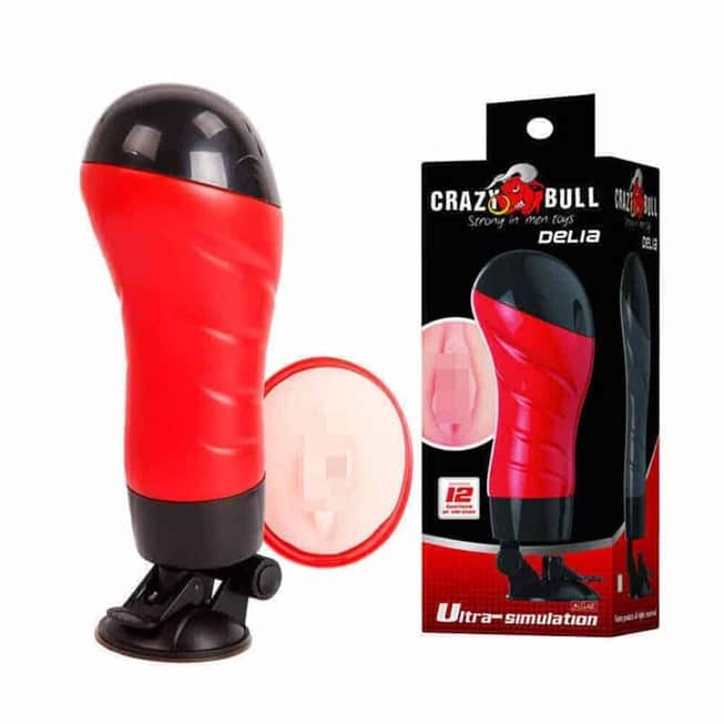 Baile Crazy Bull Flora Đỏ rung 28cm Mạnh Mẽ