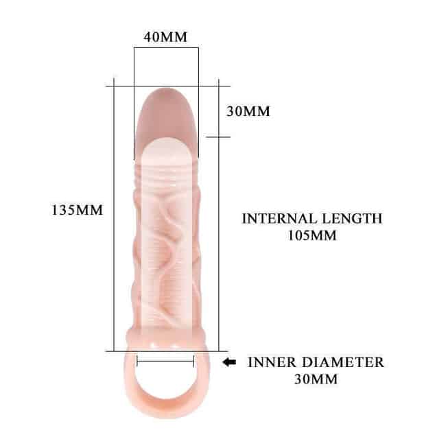 Nasadka Pretty Love Extension Dài 13.5cm Tăng Kích Thước