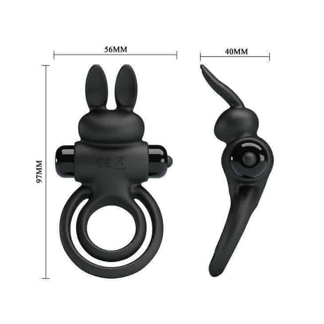 Vibro Ring Pretty Love Vibrant III Đen Kích Thích Đỉnh Cao