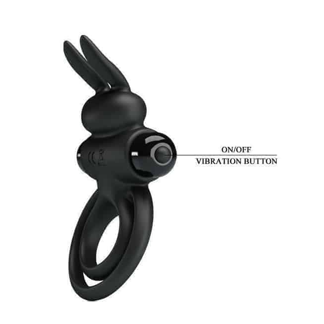 Vibro Ring Pretty Love Vibrant III Đen Kích Thích Đỉnh Cao