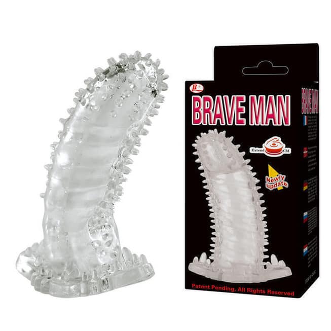 Nasádka Baile Brave Man TPR Trong Suốt Đầu To Élastique