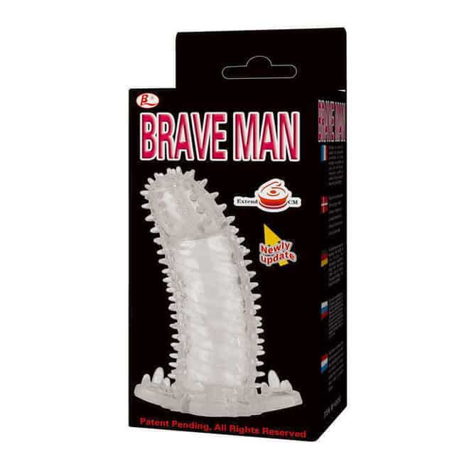 Nasádka Baile Brave Man TPR Trong Suốt Đầu To Élastique