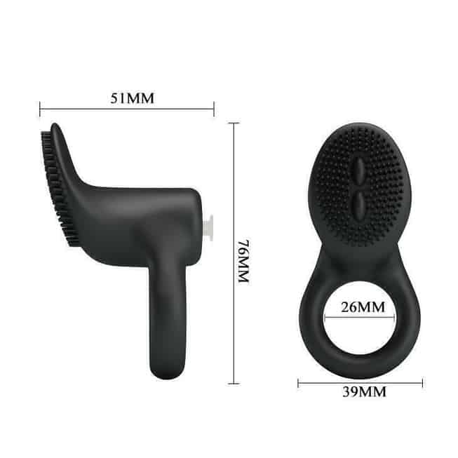 Vibro Cobra Pretty Love Đen Kích Thích Cực Mạnh