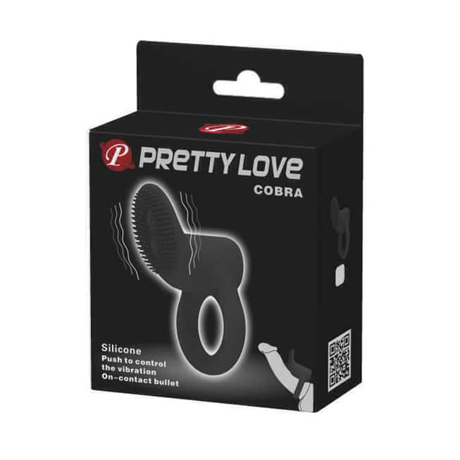 Vibro Cobra Pretty Love Đen Kích Thích Cực Mạnh