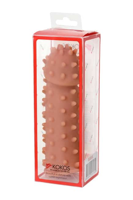 Kokos Sleeve S 12cm Nasadka Tăng Kích Thích Mạnh