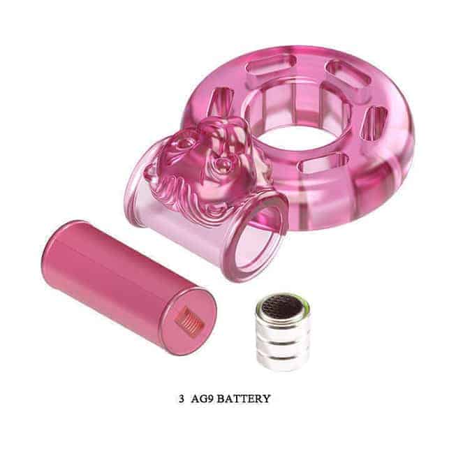 Vòng Rung Baile Bear Hồng 1.8cm Mạnh