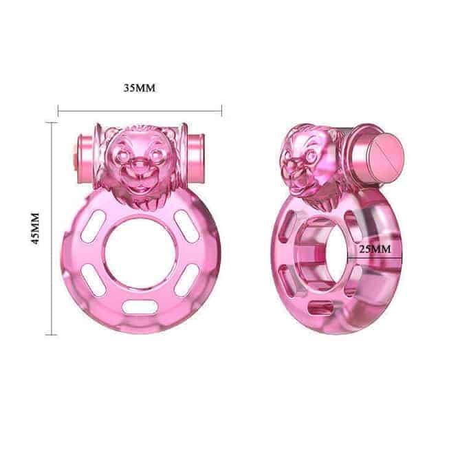 Vòng Rung Baile Bear Hồng 1.8cm Mạnh