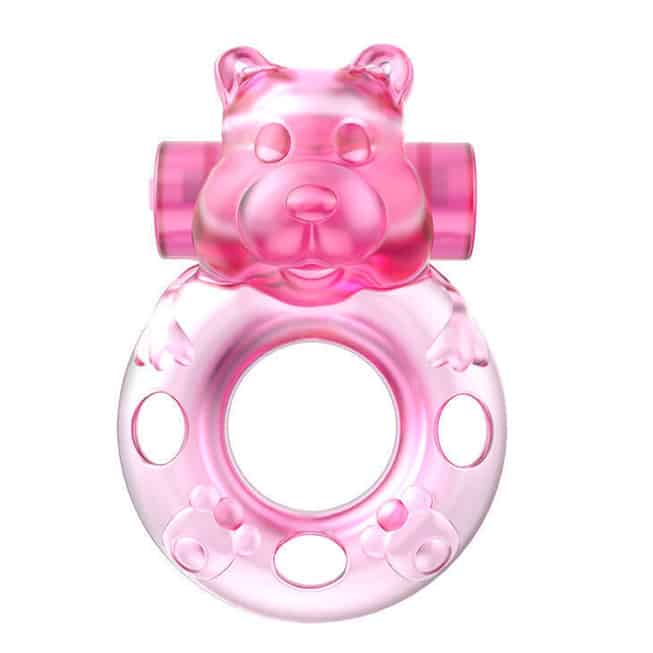Vibro Ring Baile Gấu Hồng Siêu Mạnh Cứng