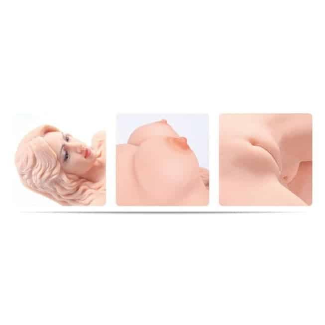 Veronia Kokos Masturbator Thân Nữ 50cm Thật
