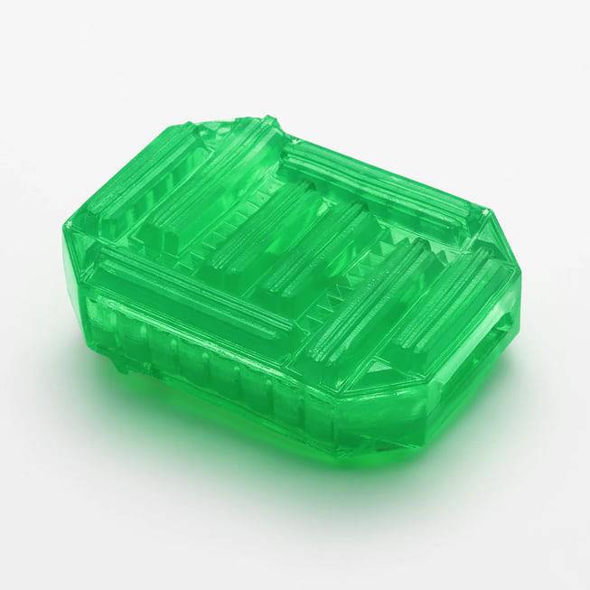 Tenga Uni 01 Emerald Xanh 2in1 Cặp Đôi Masturbator