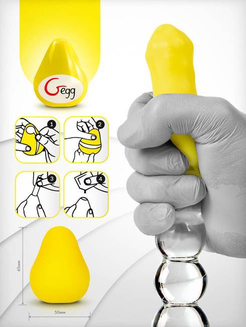 Gvibe Gegg Masturbator Vàng Mini Siêu