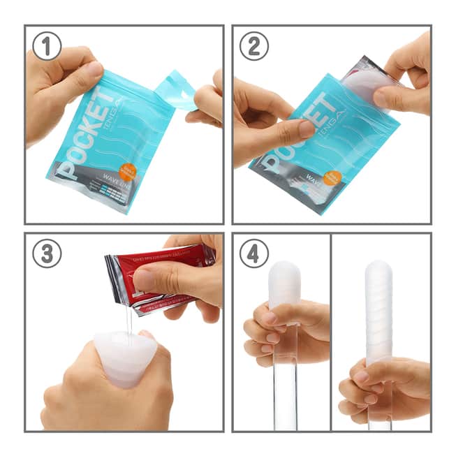 Masturbator Tenga Pocket Block Edge Đỏ Siêu Mỏng Nhỏ Giọt Mang Theo