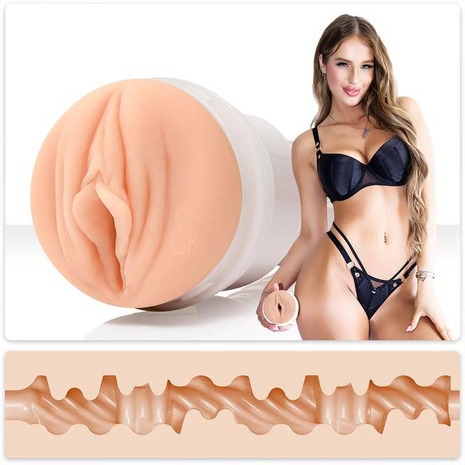 Fleshlight Sky Bri Celestial Vagina Cup Trắng Siêu Chất