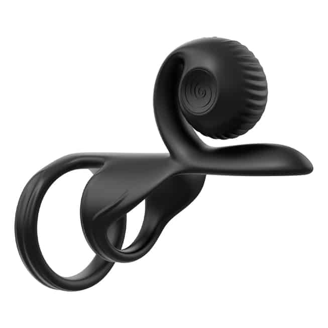 SVibe Snail Jovi Vòng rung cầm bi đen remote 3.5cm