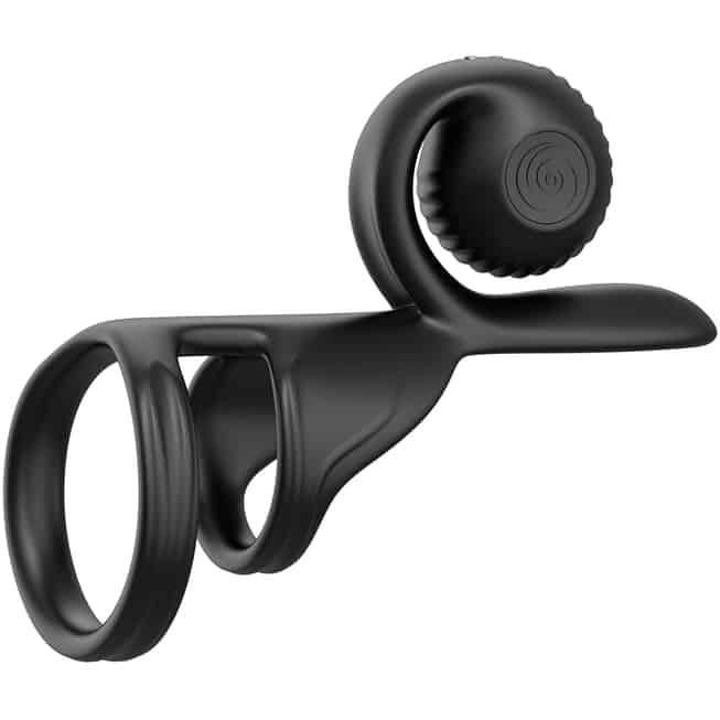 SVibe Snail Jovi Vòng rung cầm bi đen remote 3.5cm
