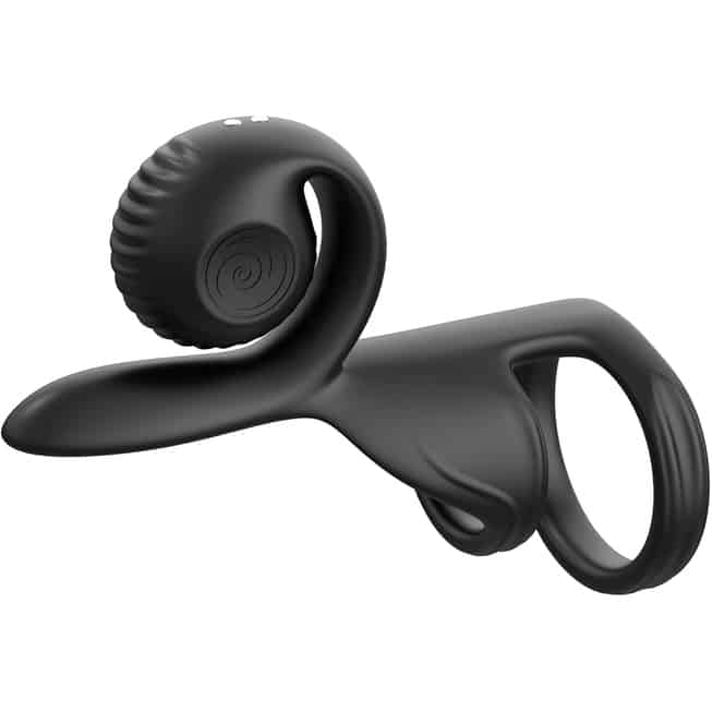 SVibe Snail Jovi Vòng rung cầm bi đen remote 3.5cm