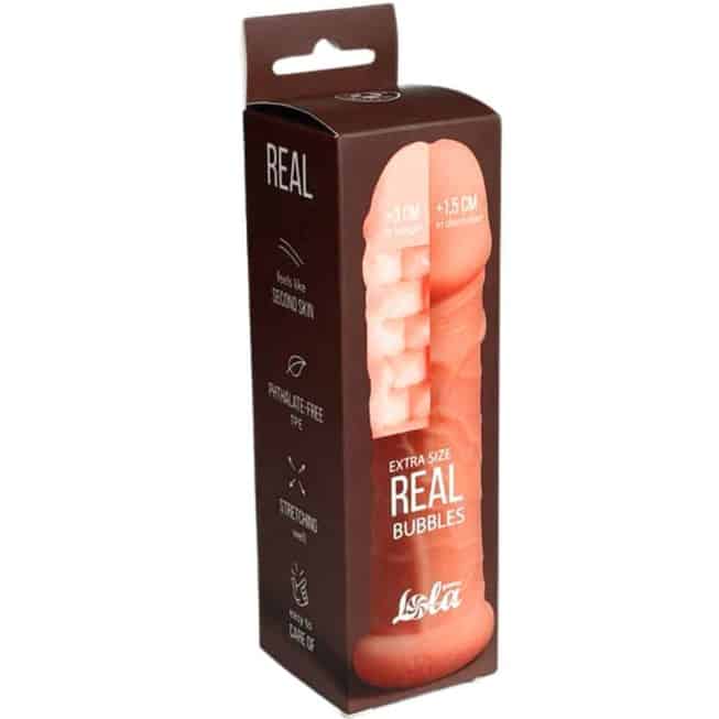 Nasádka Penis Lola Real Extra Size Bọt Bong Tự Tin Lớn
