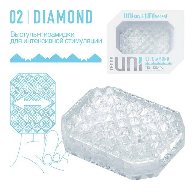 Tenga Uni Variety Pack 4pc Masturbator Cặp Đôi