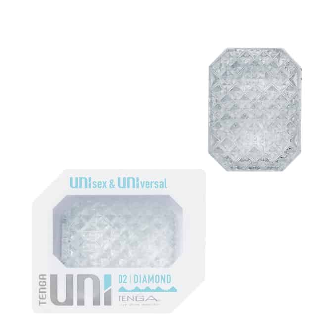 Tenga Uni Diamond Masturbator Cặp Đôi 8.9cm