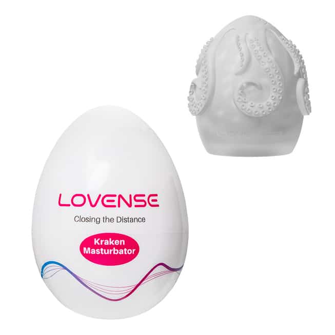 Lovense Kraken Egg Trắng Siêu Mềm Mịn