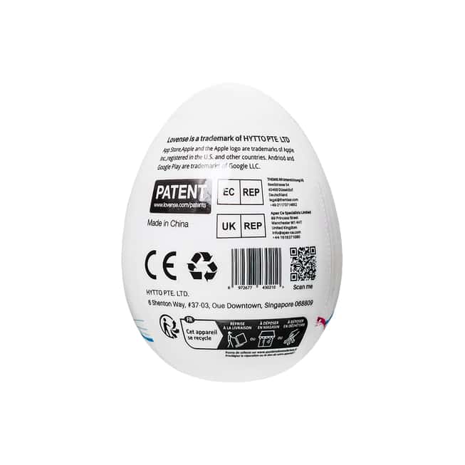Lovense Kraken Egg Trắng Siêu Mềm Mịn