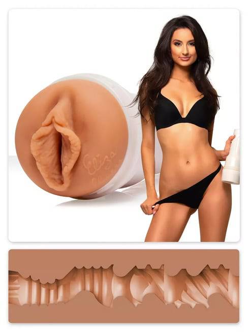 Fleshlight Eliza Ibarra ethereal pussy trắng