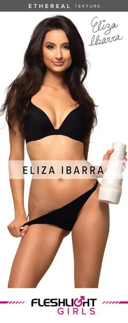 Fleshlight Eliza Ibarra ethereal pussy trắng