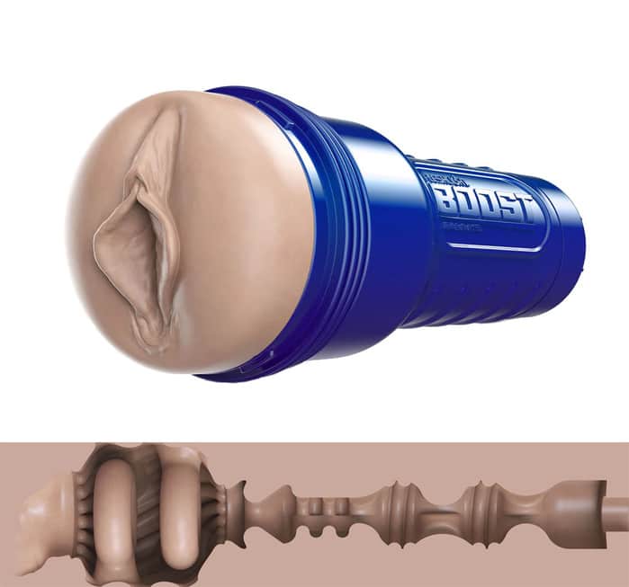 Fleshlight Boost Bang Maxturbator Vagina Xanh Siêu Mịn