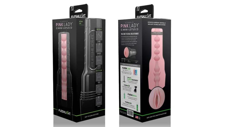 Fleshlight Pink Lady Lotus Mini Vagina Hút Chặt Thực Tế