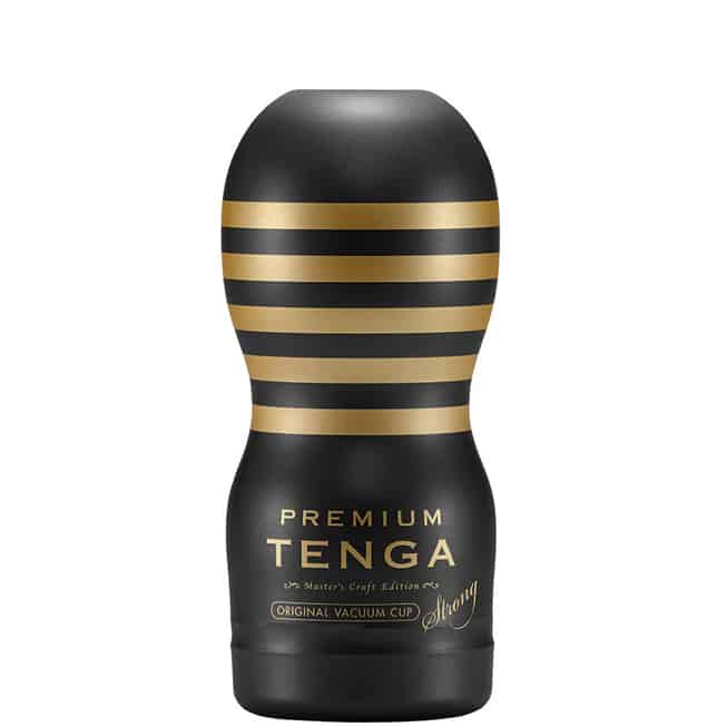 Tenga Premium Vacuum Cup Strong đen hút mạnh siết chặt bùng nổ