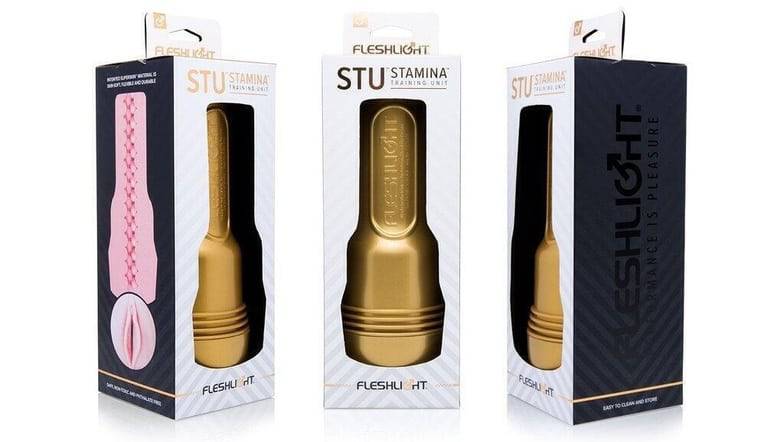 Fleshlight Butt Stamina Training Unit Vàng Tập Luyện
