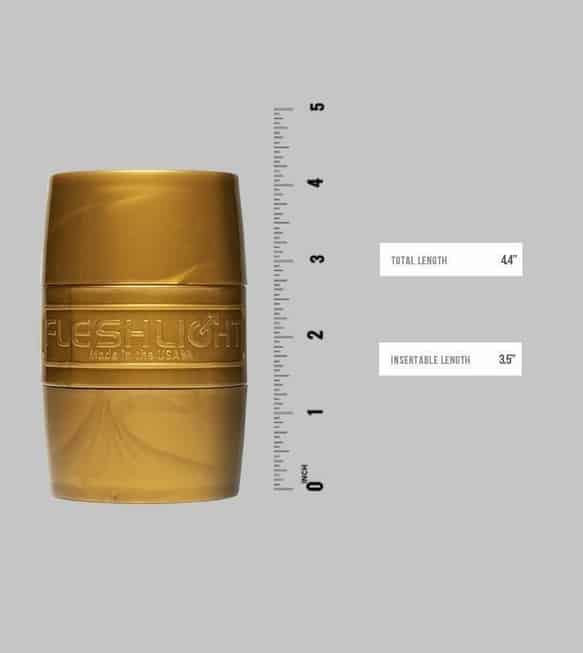 Fleshlight Quickshot Stamina Masturbator 2 Lỗ Vàng Kim