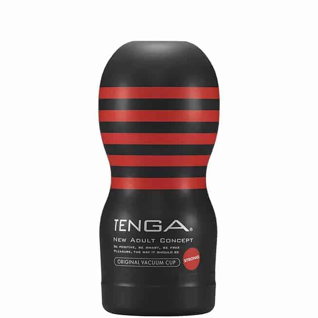 Tenga Vacuum Cup Strong Đen Siêu Hút Mạnh