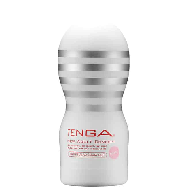 Tenga Vacuum Cup Gentle Trắng Một Lần Sướng